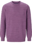Babista Rundhalspullover FLOREVARA Lila/Rosa/Dunkelblau