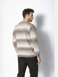 Babista V-Ausschnitt Pullover VILLOCARA beige/mehrfarbig