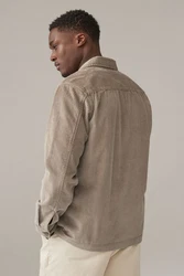 Next Hemdjacke aus Cord mit zwei Taschen (1-St) Braun/Beige/Khaki