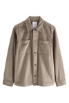 Next Hemdjacke aus Cord mit zwei Taschen (1-St) Braun/Beige/Khaki