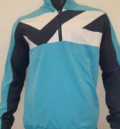 Longsweatshirt Layer X-Series 1/4 Zip Mint-Blau-Wei Herren M