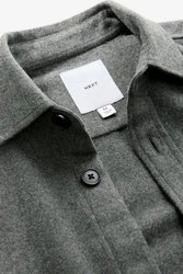 Next Hemdjacke Dunkelgrau/Hellgrau/Grau