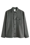 Next Hemdjacke Dunkelgrau/Hellgrau/Grau
