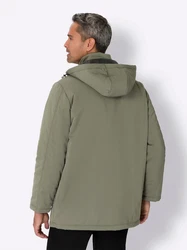 Sieh an! Funktionsjacke Kapuzenjacke Dunkelgrün/Khaki/Grün
