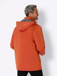 Sieh an! Funktionsjacke Kapuzenjacke Orange/Rot