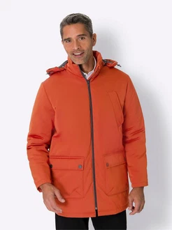 Sieh an! Funktionsjacke Kapuzenjacke Orange/Rot