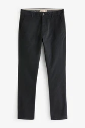 Next Chinohose Skinny Fit Chinohose mit Stretch Dunkelgrau/Grau