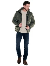 Engbers Kurzjacke Steppjacke mit abnehmbarer Kapuze