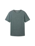 TOM TAILOR DENIM T-Shirt Grau/Grün/Dunkelgrau/Dunkelgrün/Türkis/Hellgrau