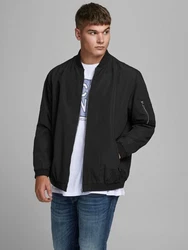Jack & Jones Blouson Leichte Bomber Jacke Plus Size JJERUSH (4382) Schwarz (4382)