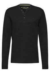 STREET ONE MEN Langarmshirt Dunkelgrau/Schwarz/Grau/Beige