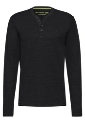 STREET ONE MEN Langarmshirt Dunkelgrau/Schwarz/Grau/Beige
