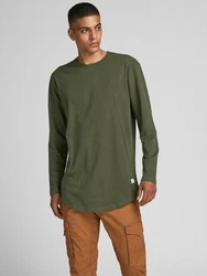 ONLY CARMAKOMA Langarmshirt Dunkelgrün