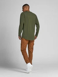 ONLY CARMAKOMA Langarmshirt Dunkelgrün