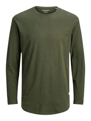 ONLY CARMAKOMA Langarmshirt Dunkelgrün