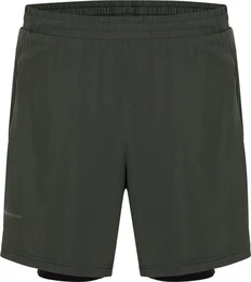Laufhose He.-Shorts Allen V M GREEN DARK/BLACK