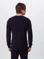LINDBERGH Langarmshirt Dunkelblau/Lila