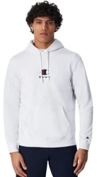 Champion Kapuzensweatshirt Hooded Sweatshirt  wei
