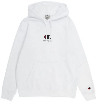 Champion Kapuzensweatshirt Hooded Sweatshirt  wei
