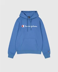 Champion Authentic Athletic Apparel Sweatshirt Hooded Hoodie Blau/blau