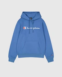 Champion Authentic Athletic Apparel Sweatshirt Hooded Hoodie Blau/blau