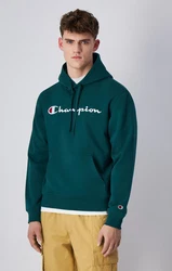 Champion Authentic Athletic Apparel Sweatshirt Hooded Hoodie Laubgrün