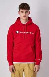 Champion Authentic Athletic Apparel Sweatshirt Hooded Hoodie Rot