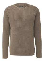 Rundhalspullover Casual (1-tlg) mit Rundhalsausschnitt, langarm, Feinstrick