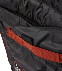 CASAMODA Steppweste Outdoor Weste Light Orange/Braun/Rot