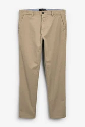 Next Chinohose Straight Fit Khaki/Beige