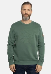 FORSBERG Sweatshirt 3D Logo Grün/Blau