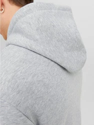 Jack & Jones Sweatshirt JJEBradley Grau/Hellgrau