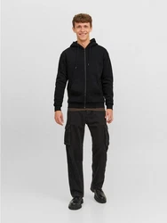 Jack & Jones Kapuzenjacke JJEBRADLEY (6023) Schwarz