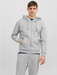 Jack & Jones Kapuzenjacke JJEBRADLEY (6023) Grau (6023)