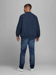 Jack & Jones Blouson Leichte Bomber Jacke Plus Size JJERUSH (4382) Blau (4382)
