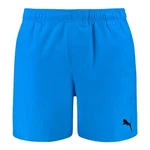 PUMA Badeshorts Mid Shorts Hellblau/Blau