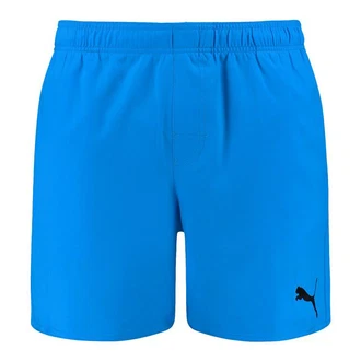 PUMA Badeshorts Mid Shorts Hellblau/Blau