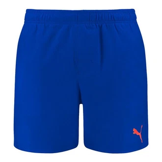 PUMA Badeshorts Mid Shorts Blau/Dunkelblau/Hellblau