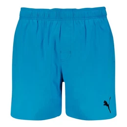 Badeshorts Badeshorts Mid Shorts mit Markenlogo auf dem linken Bein