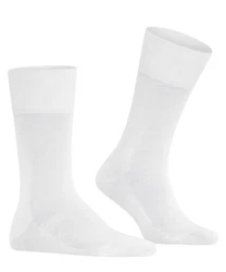 FALKE Socken Tiago Creme/Weiß