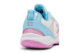 hummel SPEED COURT Handballschuh Weiß/Hellblau/Rosa