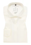 Eterna Langarmhemd SLIM FIT Weiß/Beige/Creme