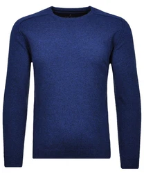 RAGMAN Rundhalspullover Dunkelblau/Blau