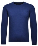 RAGMAN Rundhalspullover Dunkelblau/Blau