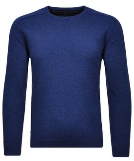 RAGMAN Rundhalspullover Dunkelblau/Blau