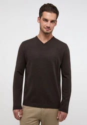 Eterna T-Shirt Grau/Dunkelbraun/Dunkelgrau/Khaki/Braun/Dunkelgrün