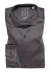 Eterna Businesshemd Dunkelgrau/Grau/Braun
