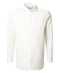 BALDESSARINI Blusenshirt Businesshemd Weiß/Creme
