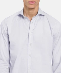 BALDESSARINI Blusenshirt Businesshemd Weiß/Creme