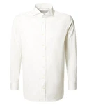 BALDESSARINI Blusenshirt Businesshemd Weiß/Creme